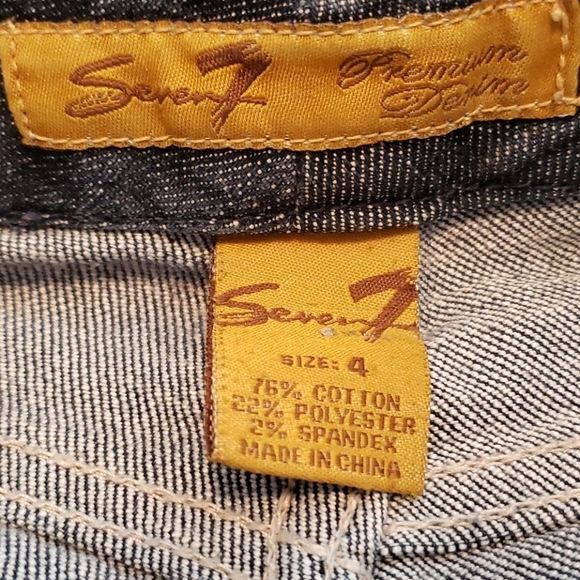 Seven7 Boot Cut Jeans, Sz 4 - Picture 8 of 9